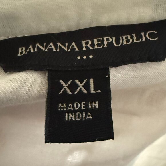 Banana Republic White Eyelet Tunic – Women’s XXL - Picture 2 of 2